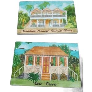 J Carlton Gault Colonial House Case Creole Ceramic
